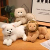 Cute sleeping posture animal plush toys, sleeping hugging comfort dolls, children's stuffed dolls, birthday gifts for girls Specification image